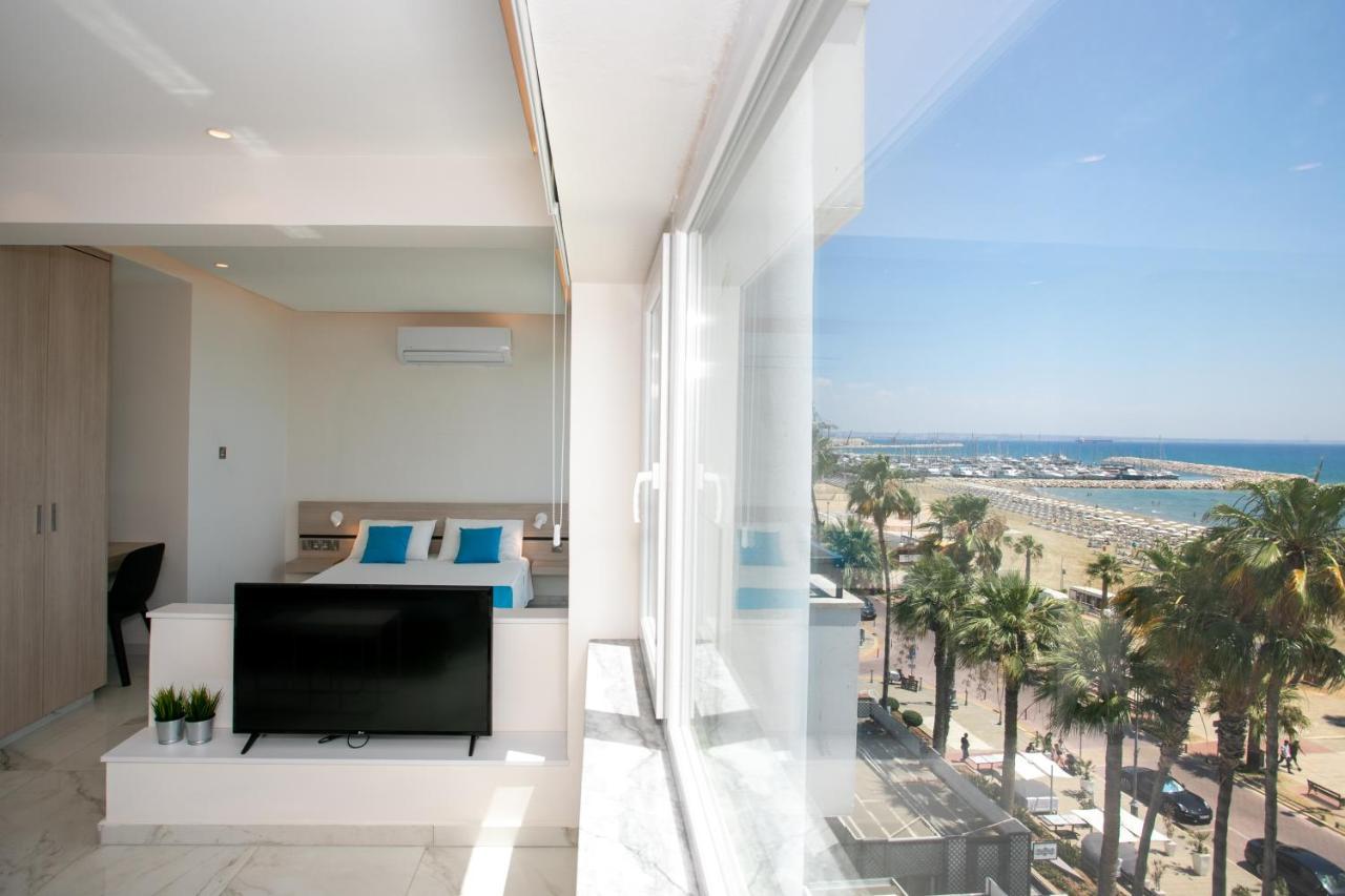 Les Palmiers Sunorama Beach Apartments Larnaca Exterior photo
